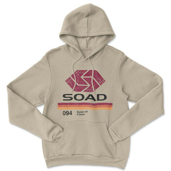 Hoodie System of a Down Imaginary Eight Track Khaki XL Hoodie - 1