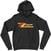 Hoodie ZZ Top Misprint Logotype Black M Hoodie