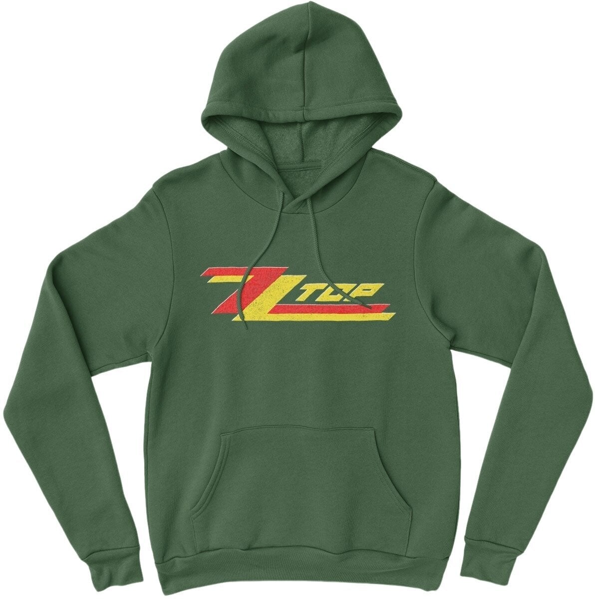 Hoodie ZZ Top Misprint Logotype Olive L Hoodie