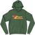 Hoodie ZZ Top Misprint Logotype Olive S Hoodie