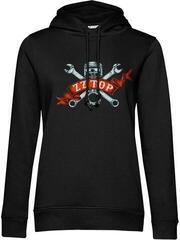 Capuchon ZZ Top Piston Flag Black L Dames Capuchon