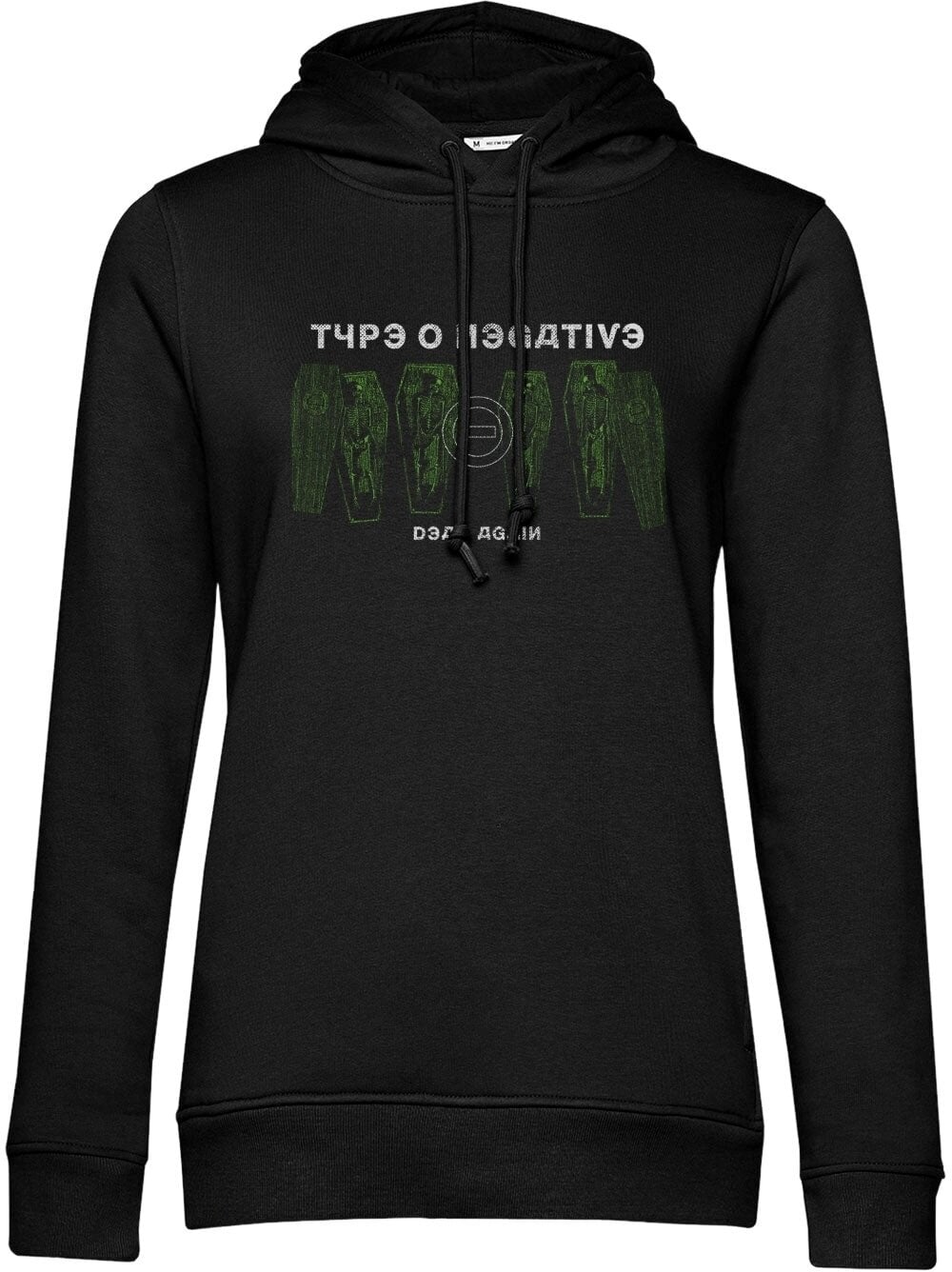 Capuchon Type O Negative Dead Again Black M Dames Capuchon