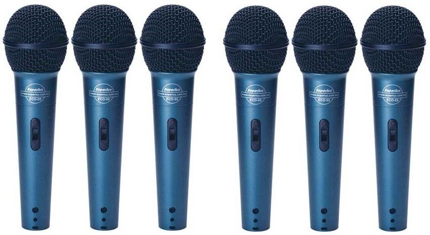 Dynamiska mikrofoner för sång Superlux ECO-88S Dynamiska mikrofoner för sång