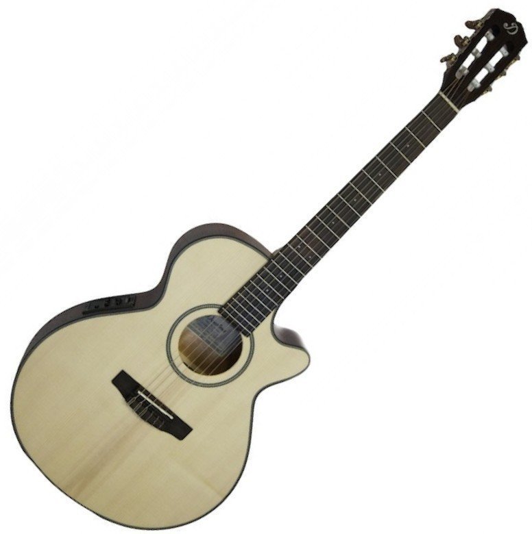 Guitarra clássica com pré-amplificador Dowina CLEC111 4/4 Natural
