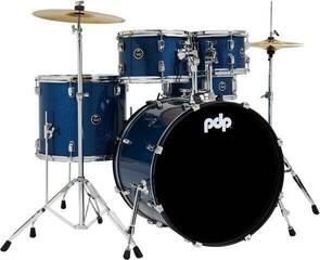 Akustická bicia sada PDP by DW CENTERstage 22'' Royal Blue Sparkle Akustická bicia sada