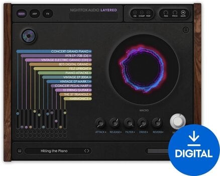 VST Instrument Nightfox Audio Layered (Digitální produkt) - 1