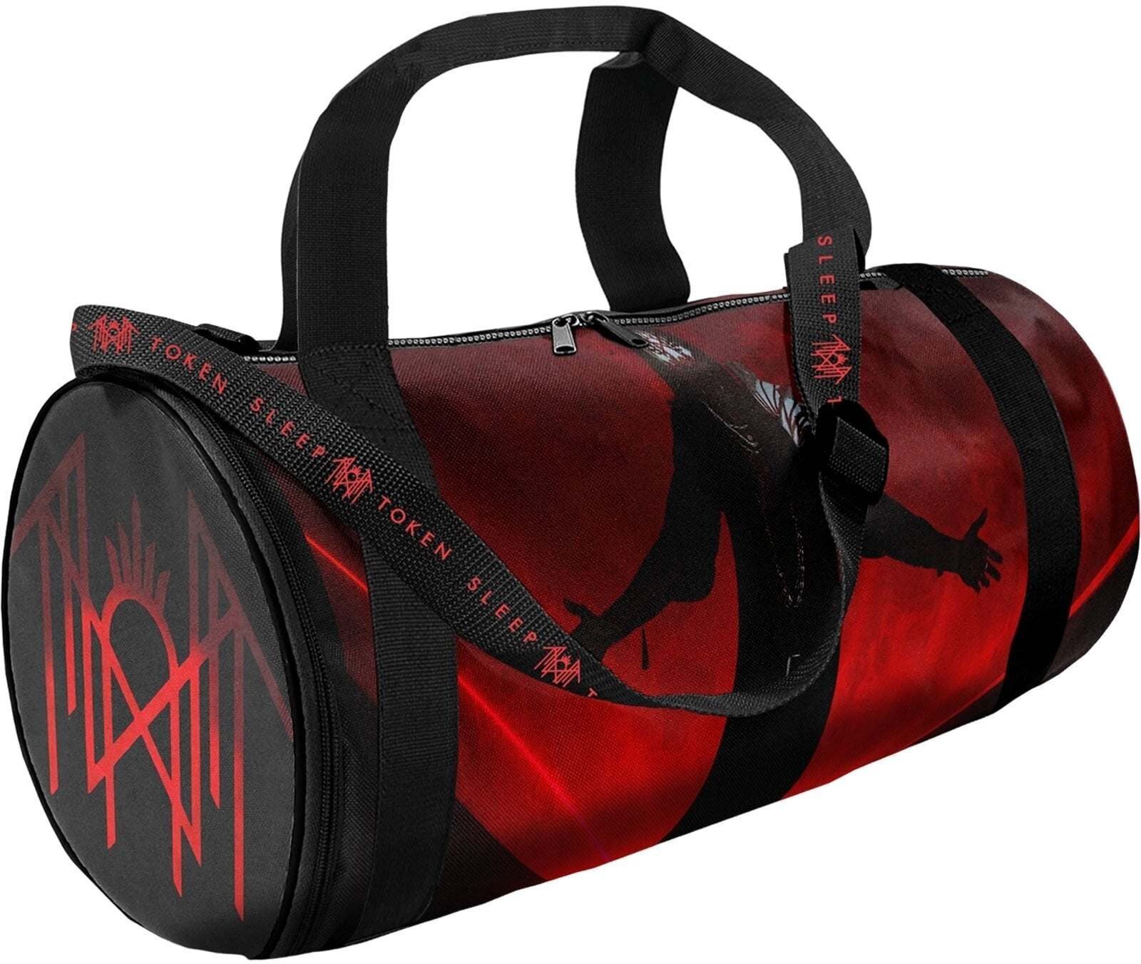 Music bag Sleep Token Red Rejsetaske Black