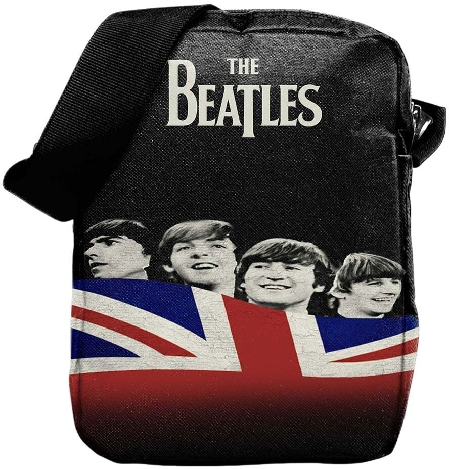 Music bag The Beatles Let It Be Flag Kropstaske Black