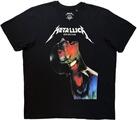 Metallica Moth Into Flame Black M Camiseta de manga corta