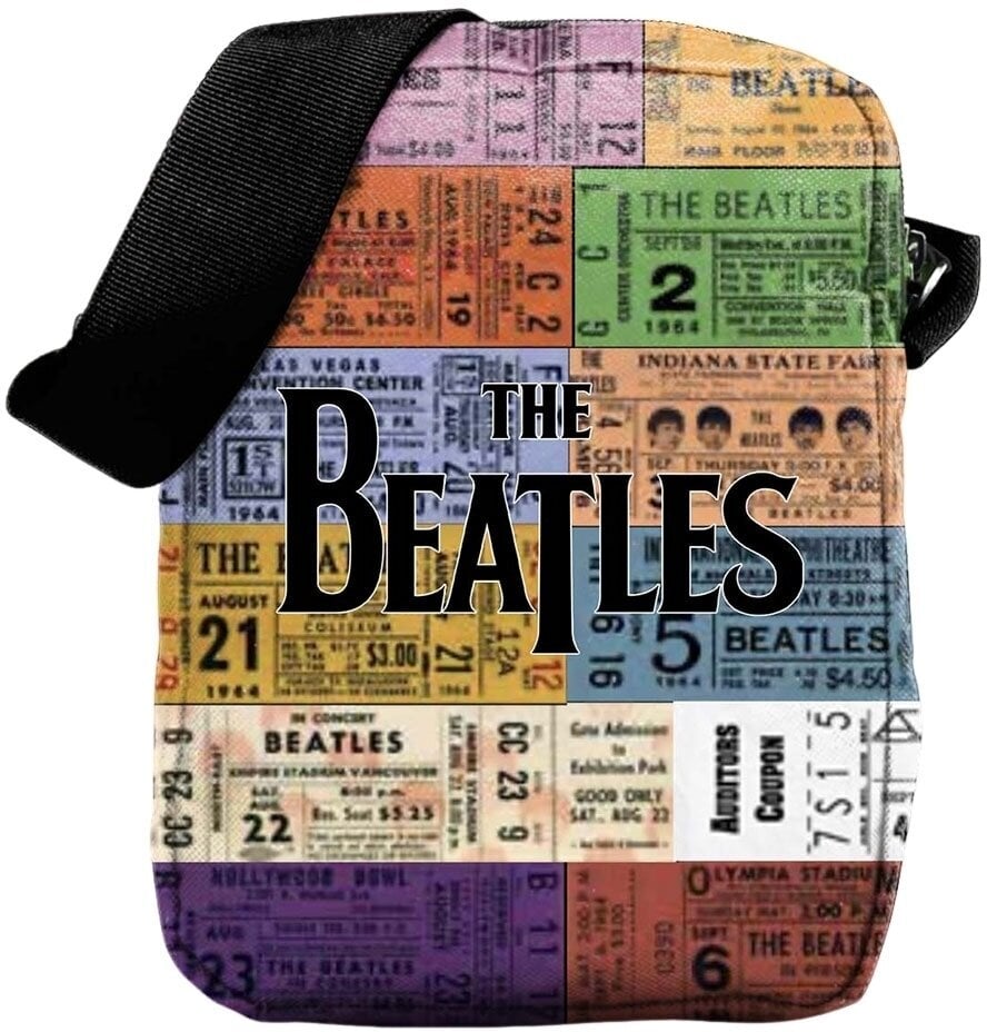 Music bag The Beatles Tickets Kropstaske Black