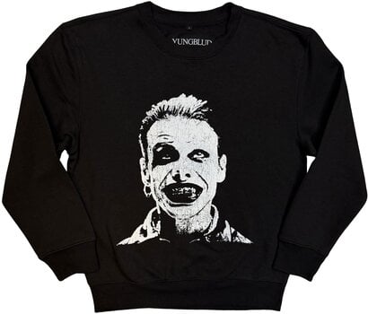 Hættetrøje Yungblud Mono Grin Black S Hættetrøje - 1