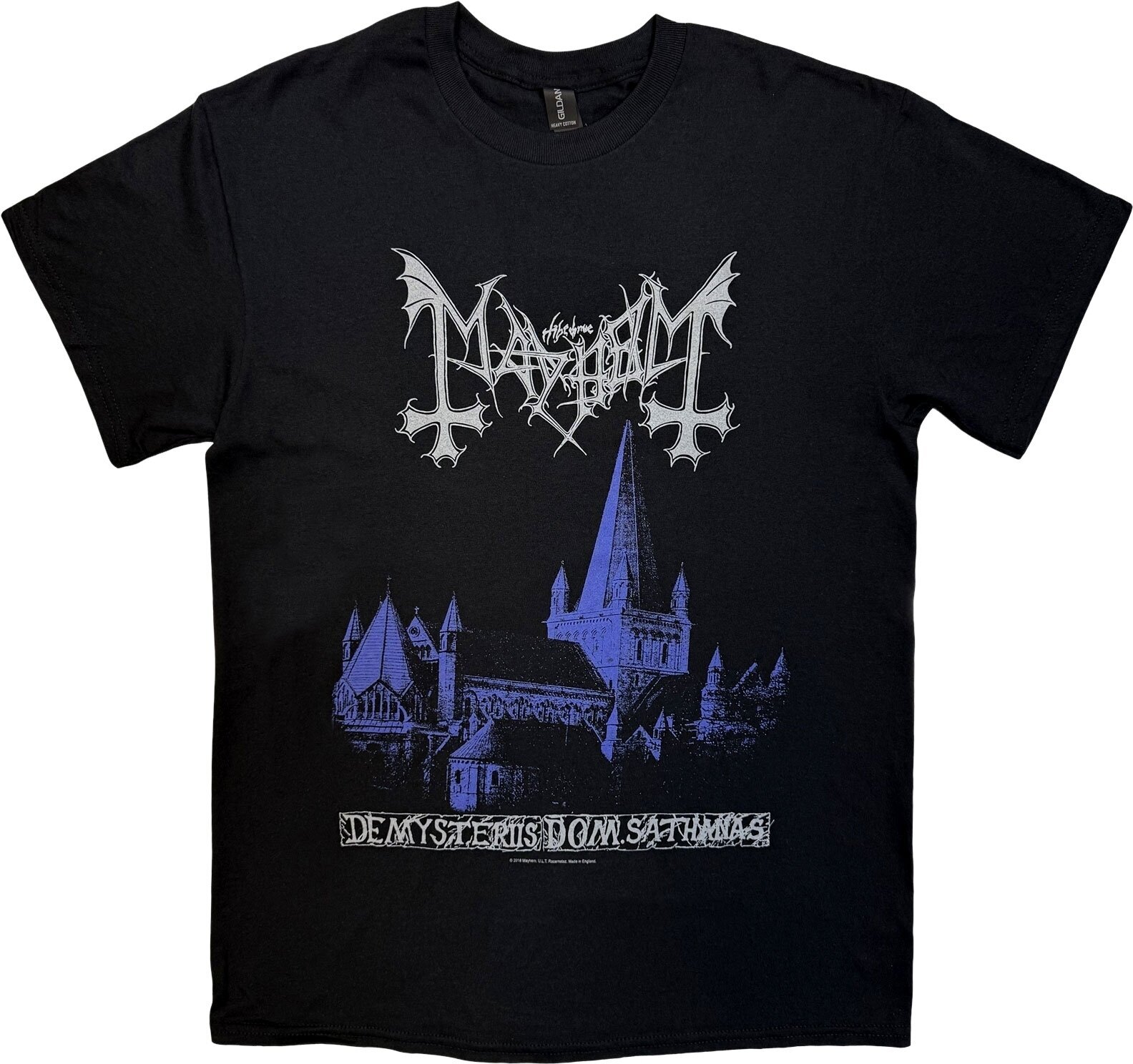 T-särk Mayhem De Mysteriis Dom Sathanas Soft Black S T-särk