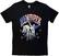 T-shirt Jimi Hendrix Flag Black XL T-shirt