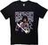 T-Shirt Jimi Hendrix Lightning Black S T-Shirt