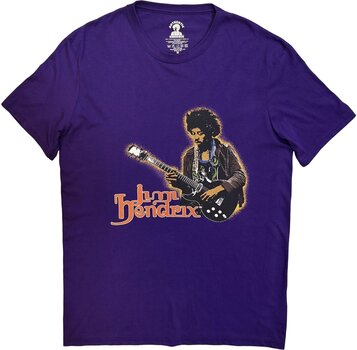 T-Shirt Jimi Hendrix Halloween Purple L T-Shirt - 1