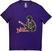 T-Shirt Jimi Hendrix Halloween Purple L T-Shirt