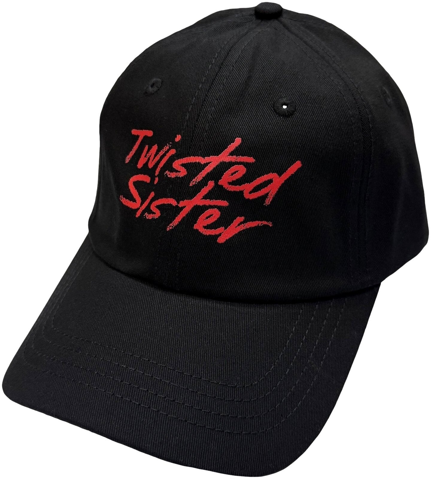 Hattehætte Twisted Sister Logo Kasket Black UNI
