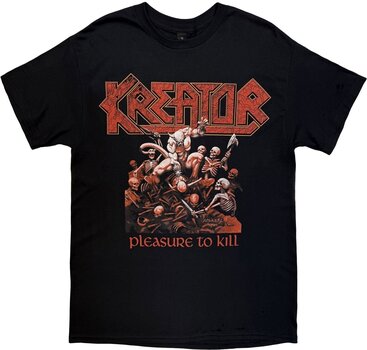 T-shirt Kreator Pleasure To Kill Soft (Back Print) Black M T-shirt - 1