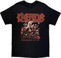 Kreator Pleasure To Kill Soft (Back Print) Camiseta de manga corta Black L