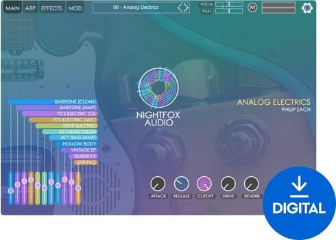 VST Instrument Nightfox Audio Analog Electrics (Digitales Produkt) - 1