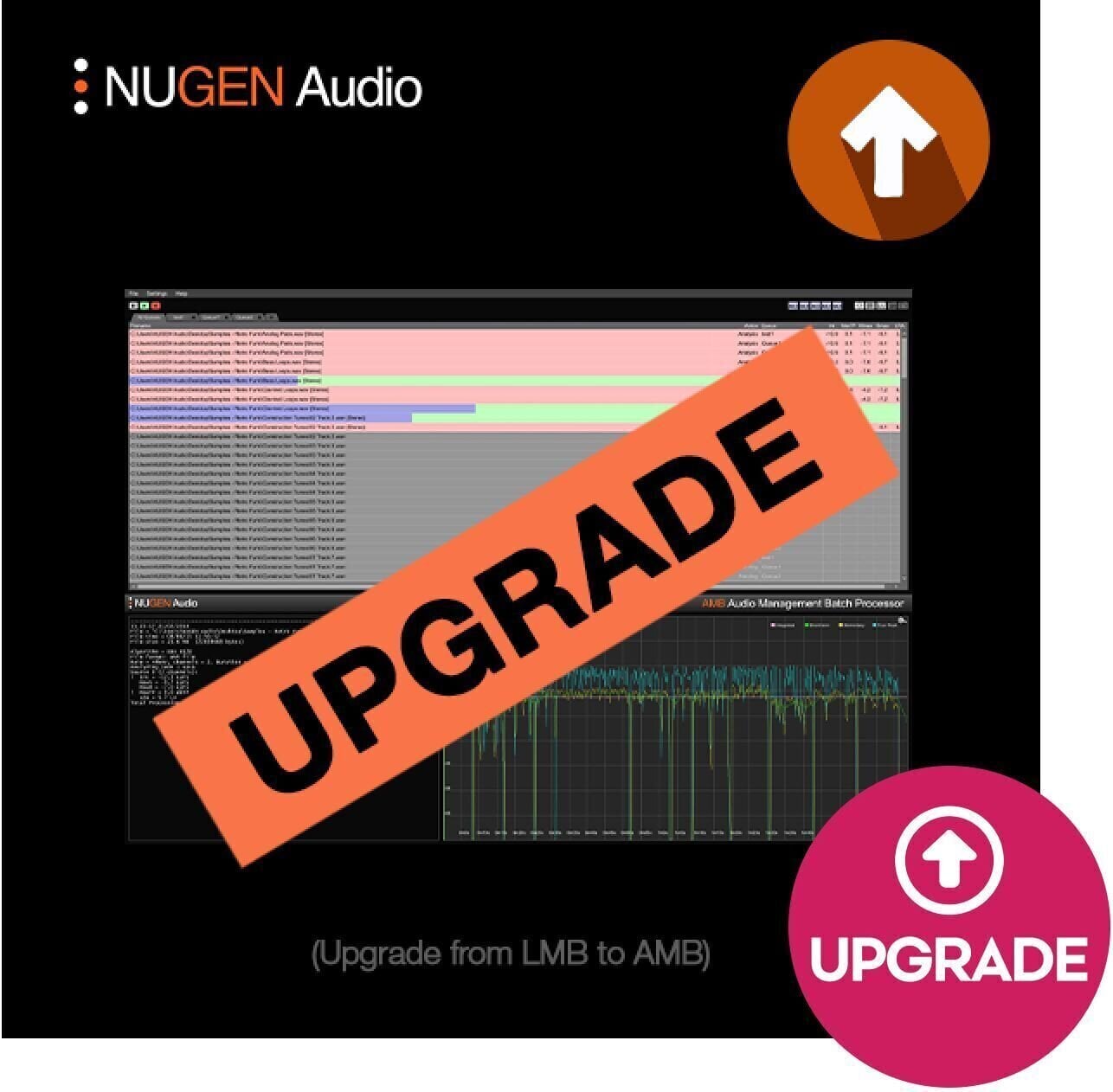 Studiový softwarový Plug-In efekt Nugen Audio AMB < LMB UPG (Digitální produkt)