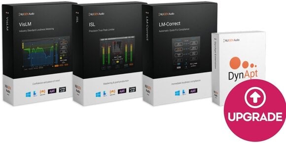 Studiový softwarový Plug-In efekt Nugen Audio Loudness Toolkit 2 UPG (Digitální produkt) - 1