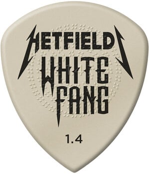 Médiators Dunlop PH122R140 James Hetfield White Fang Custom Flow 1.4 Médiators - 1
