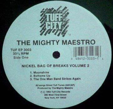 Vinyl Record The Mighty Maestro - Nickel Bag of Breaks V2 (LP) - 1