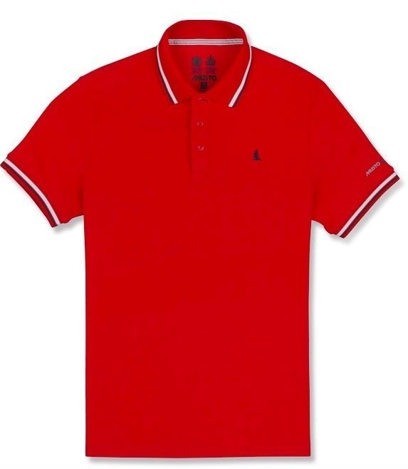 Camicia Musto Evolution Pro Lite SS Polo Camicia True Red L