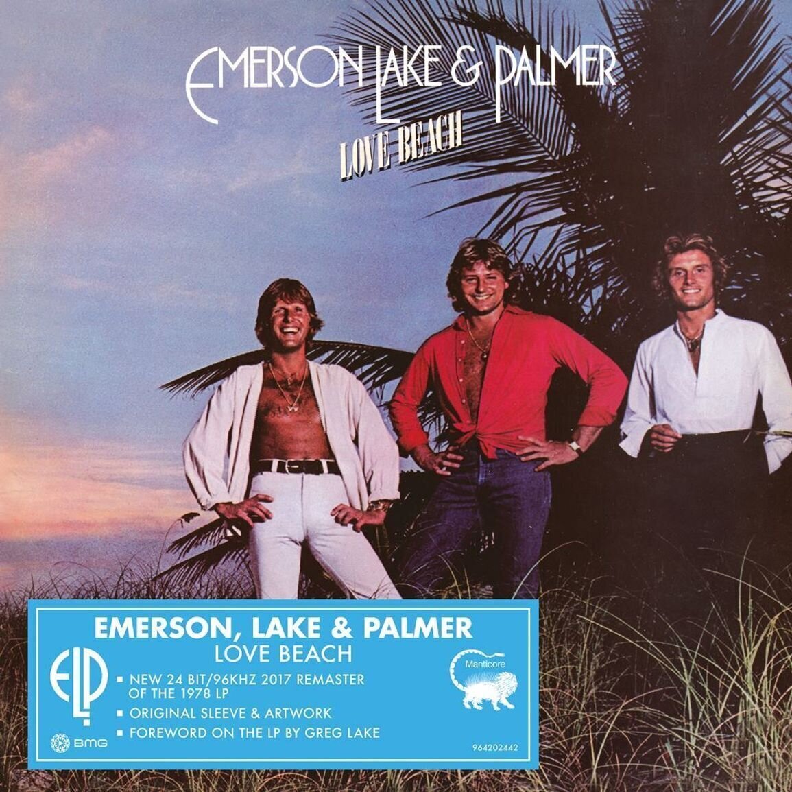 CD диск Emerson, Lake & Palmer - Love Beach (Remastered) (CD)