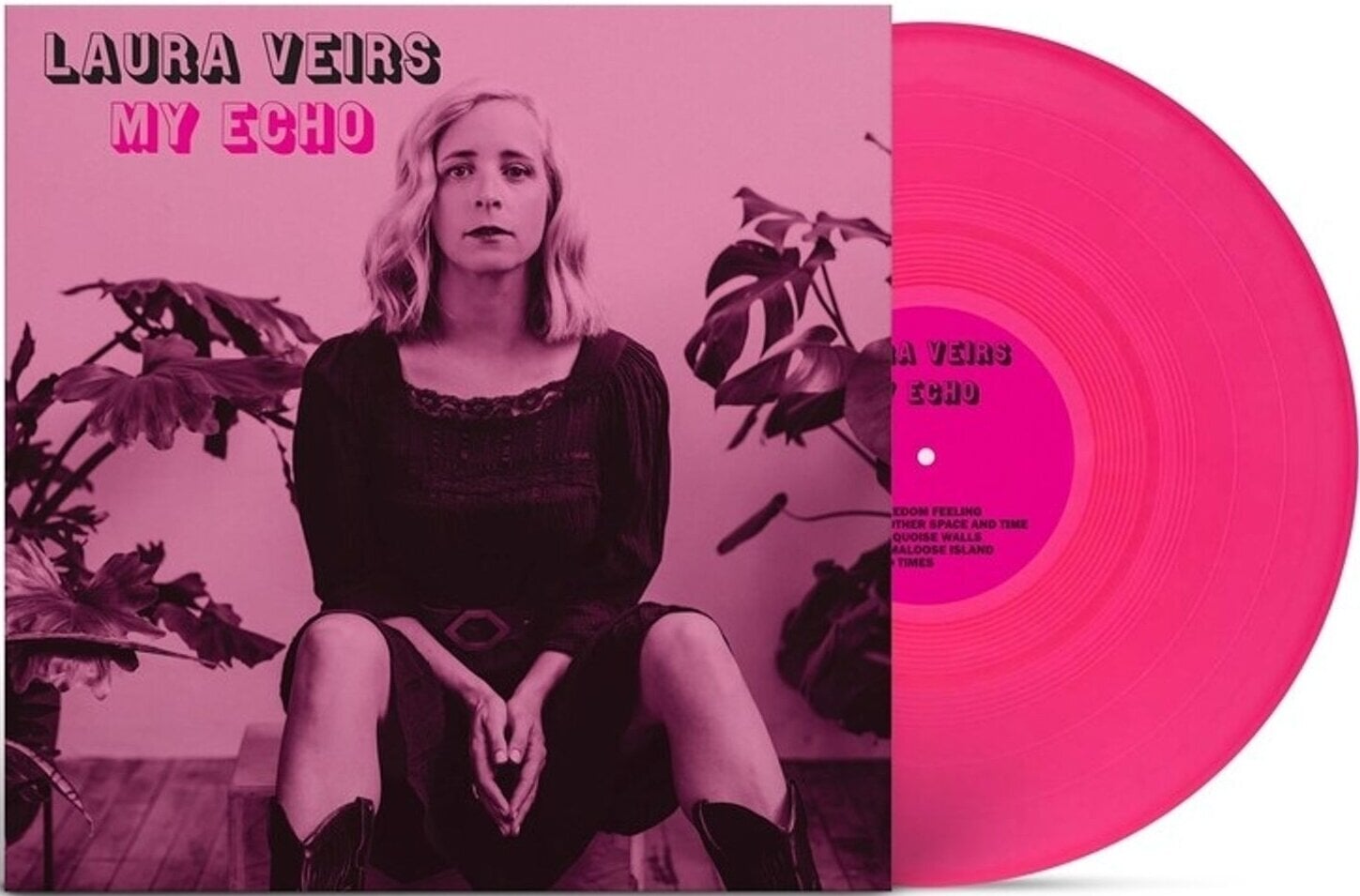Vinyl Record Laura Veirs - My Echo (Limited Edition) (Transparent Pink Coloured) (LP)