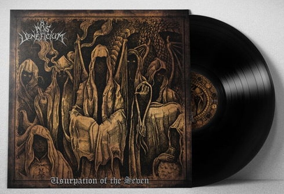 Vinyl Record Ars Veneficium - Usurpation Of The Seven (Limited Edition) (Red Transparent Coloured) (LP)