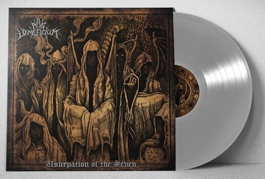 Vinyl Record Ars Veneficium - Usurpation Of The Seven (Limited Edition) (Silver Coloured) (LP) - 1