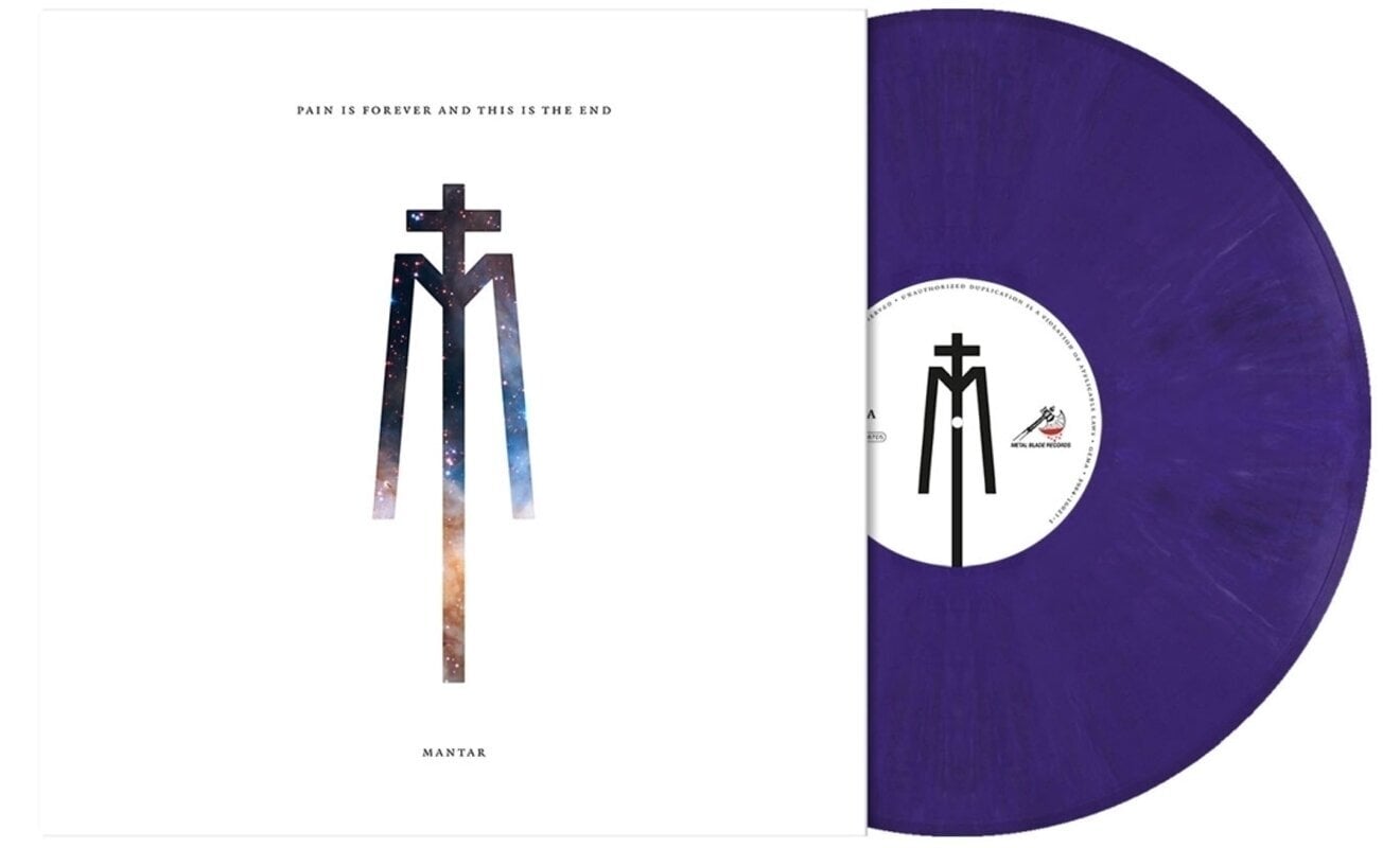 Disco de vinil Mantar - Pain Is Forever And This Is The End (Limited Edition) (Violet Blue Marbled Coloured) (LP)
