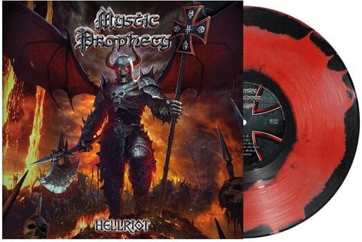 LP ploča Mystic Prophecy - Hellriot (Limited Edition) (Black with Red Swirls Coloured) (LP) - 1