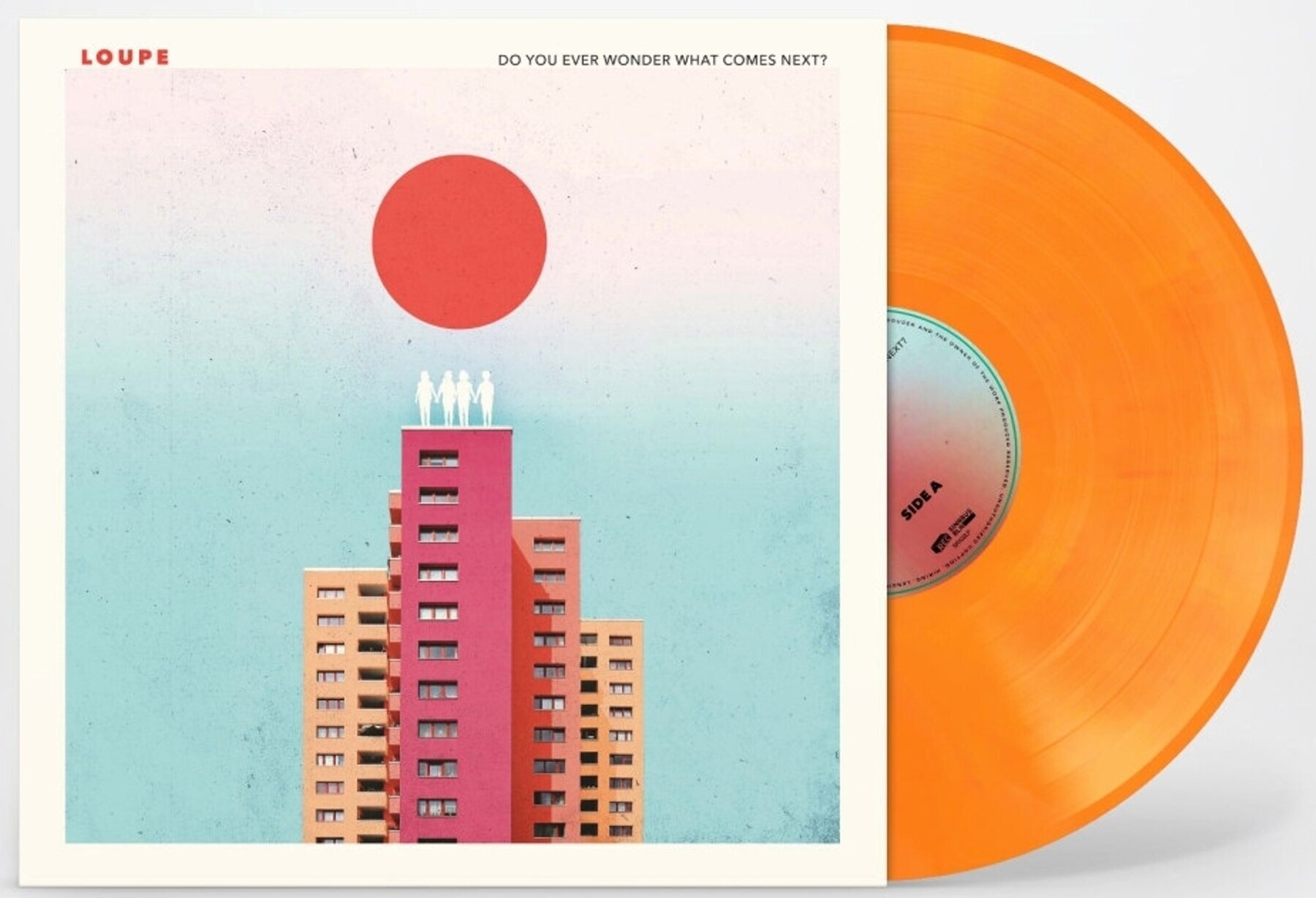 Disco de vinil Loupe - Do You Ever Wonder What Comes Next? (Limited Edition) (Orange Marbled Coloured) (LP)