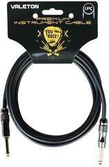 Instrumentkabel Valeton Premium Instrument Cable 3 m Straight - Straight Instrumentkabel