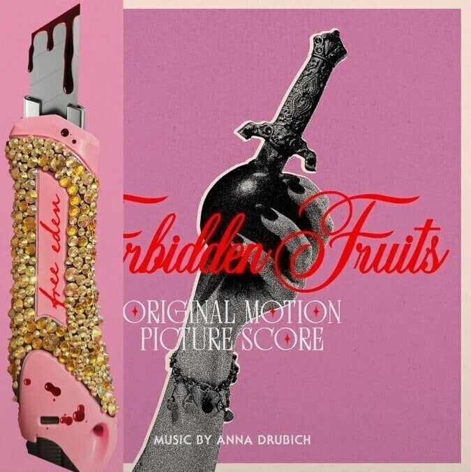 LP ploča Anna Drubich - Forbidden Fruits - Cherry Version (Gatefold Sleeve) (Pink/Red Splatter Coloured) (180 g) (LP)