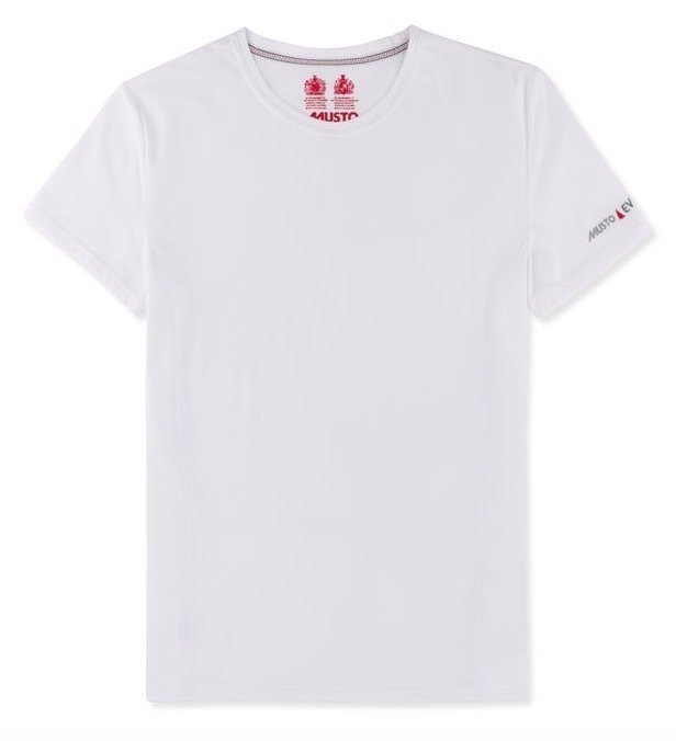 T-Shirt Musto Evolution Sunblock SS T-Shirt White XS