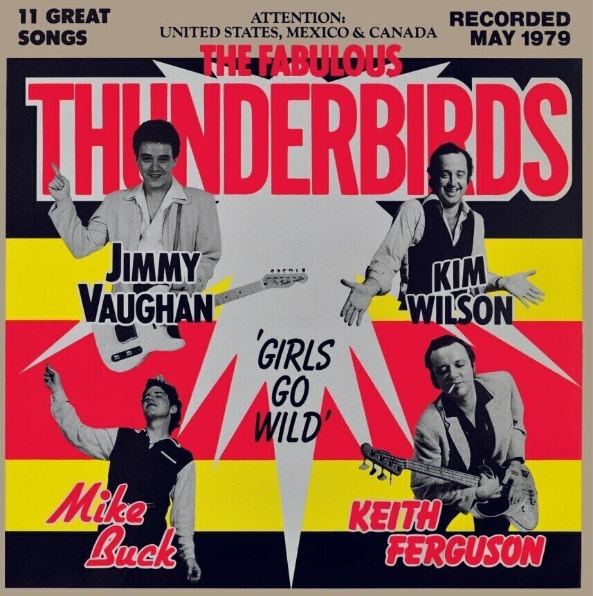 LP ploča The Fabulous Thunderbirds - Girls Go Wild (Blue Coloured) (LP)