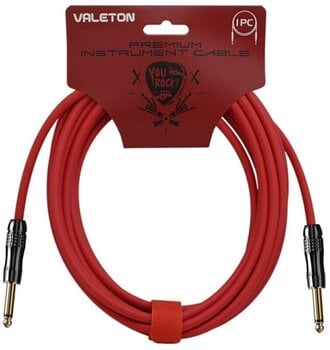 Hangszerkábel Valeton Premium Instrument Cable 3 m Egyenes - Egyenes Hangszerkábel - 1