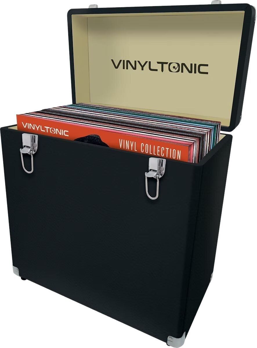 Bag/case for LP records Vinyl Tonic VT18B Vinyl Case Black