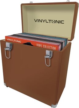 Bag/case for LP records Vinyl Tonic VT18BR Vinyl Case Brown - 1