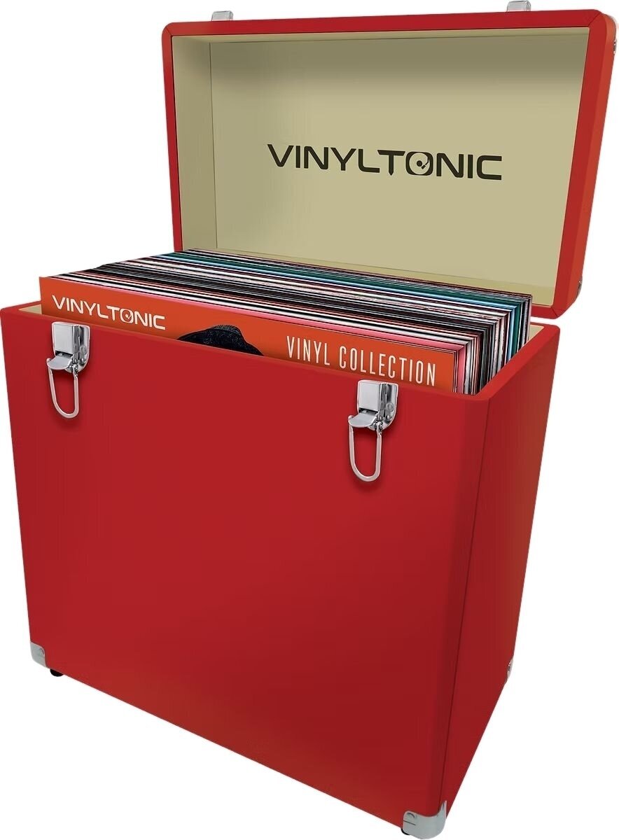 Чохол/валіза для платівок Vinyl Tonic VT18R Валіза Червоний (варіант)