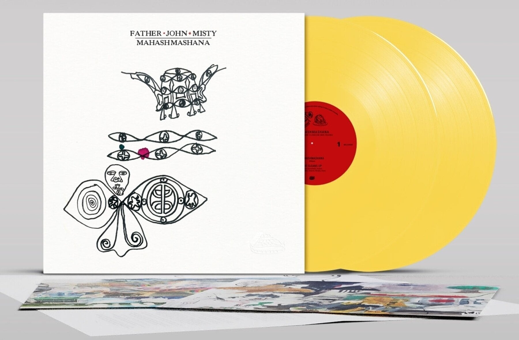 Vinyl Record Father John Misty - Mahashmashana (Yellow Coloured) (2 LP)