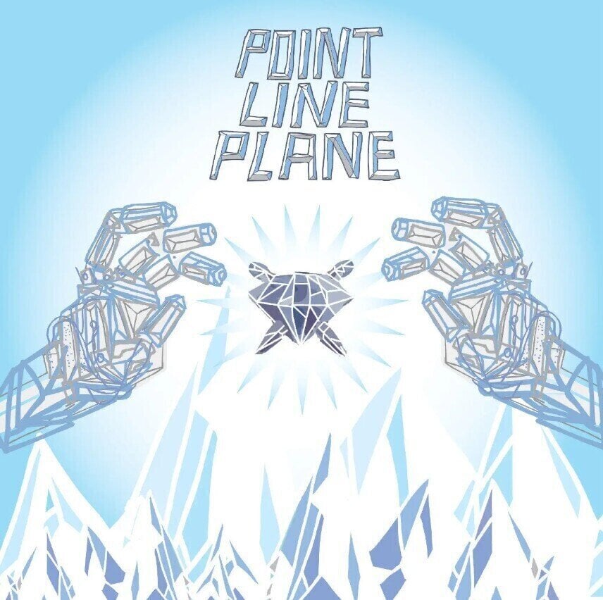 Disco de vinil Point Line Plane - Point Line Plane (8-Bit) (Blue Coloured) (LP)