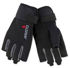 Guantes de barco Musto Essential Sailing Short Finger Black