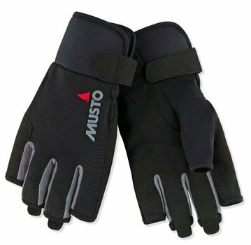 Sailing Gloves Musto Essential Sailing Short Finger Glove Black XXL - 1