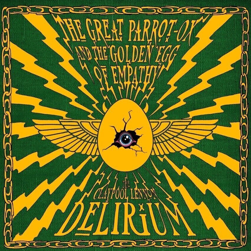 Disco de vinil Claypool Lennon Delirium - Great Parrot-Ox & The Golden Egg Of Empathy (Green Coloured) (2 LP)