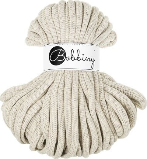 юта Bobbiny Jumbo 9 mm 30 m Cashmere Beige юта